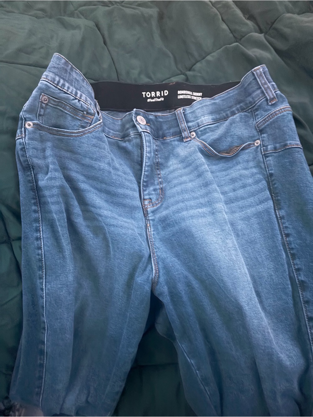 torrid Light Blue Stretch Jeans